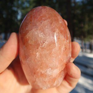 Fire Quartz Freeform, Fire Quartz, Healing Crystals, Gemstones, Reiki